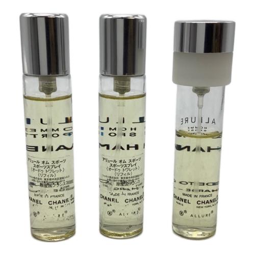 CHANEL (シャネル) アリュール オム スポーツ スポーツスプレー オードトワレ 20ml×3