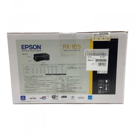 EPSON (エプソン) インクジェットプリンタ PX-105 未開封品