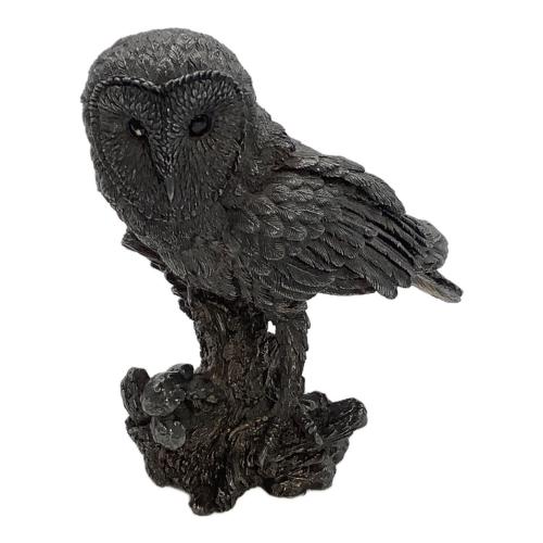 COMYNS Silver 置物 メンフクロウ 銀メッキ