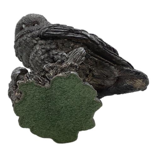 COMYNS Silver 置物 メンフクロウ 銀メッキ