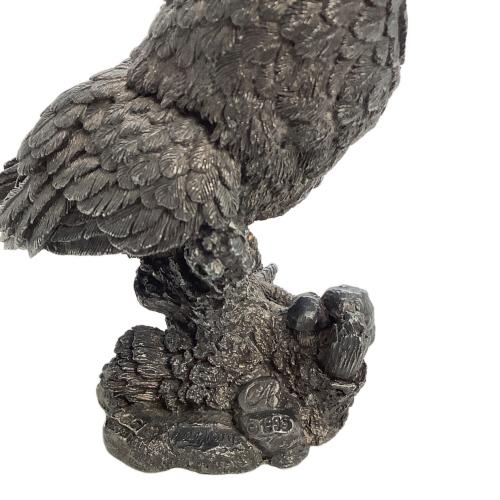 COMYNS Silver 置物 メンフクロウ 銀メッキ