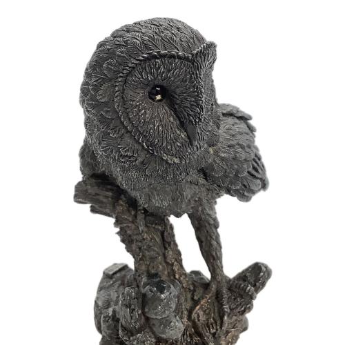 COMYNS Silver 置物 メンフクロウ 銀メッキ