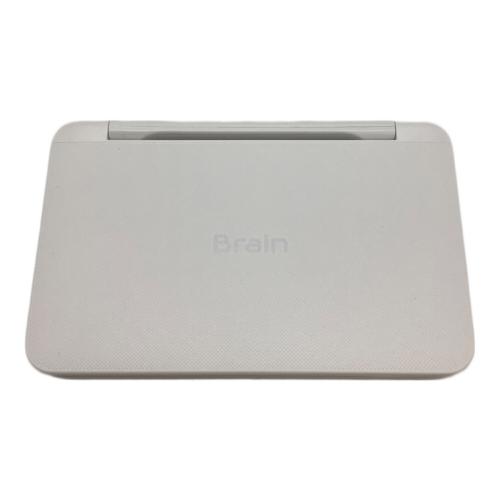 SHARP 電子辞書　ホワイト Amazon | シャープ カラ―電子辞書 Brain 高校生モデル ホワイト系 PW