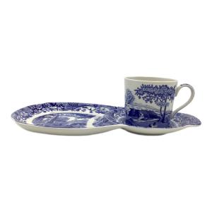 spode (スポード) ブルーイタリアン テニスセット