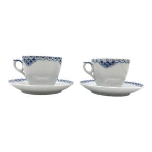 ROYAL COPENHAGEN (ロイヤル・コペンハーゲン) プリンセス カップ&ソーサー 2Pセット