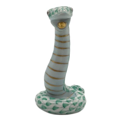 Herend (ヘレンド) ヘビ 2001 フィギュリン 干支置物 巳年 蛇