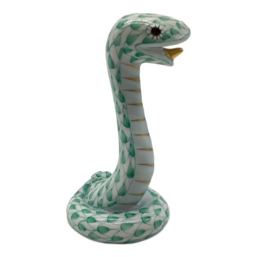 Herend (ヘレンド) ヘビ 2001 フィギュリン 干支置物 巳年 蛇