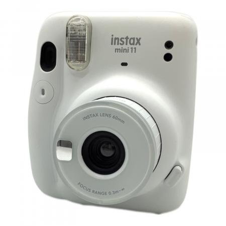 フジフィルム　instax mini 11　展示模型品　中古　F2140 FUJIFILM (フジフィルム) インスタントカメラ チェキ instax mini11