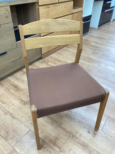 飛騨産業 (ヒダサンギョウ) チェア ブラウン 花柄 1人掛け 穂高