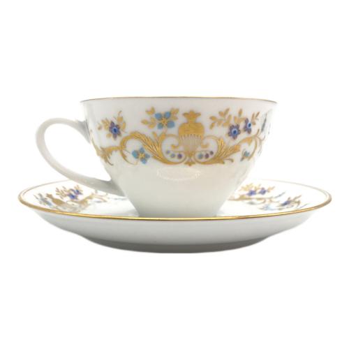 大倉陶園 (オオクラトウエン) 金彩金花 カップ&ソーサー