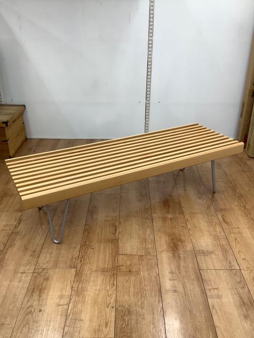 826STANDARD スラットベンチ ナチュラル