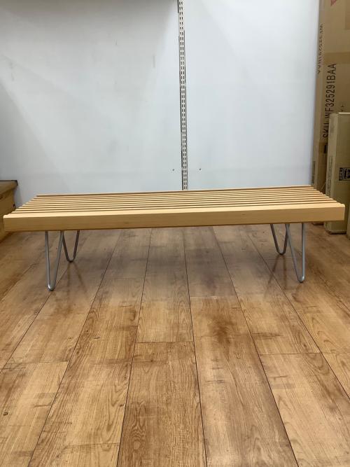 826STANDARD スラットベンチ ナチュラル