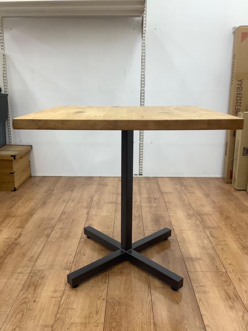 カフェテーブル ブラウン×ブラック 329