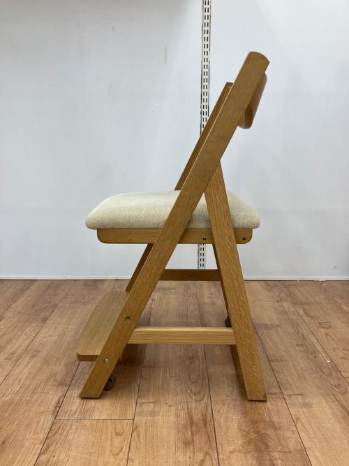 飛騨産業 (ヒダサンギョウ) ローラー付きチェア ナチュラル