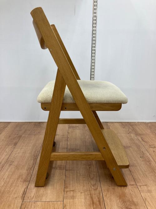 飛騨産業 (ヒダサンギョウ) ローラー付きチェア ナチュラル