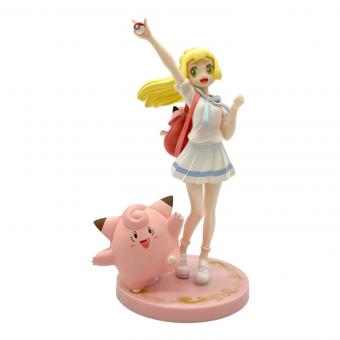 pokemon(ポケモン) ポケモンセンターオリジナル がんばリーリエ＆ピッピ フィギュア