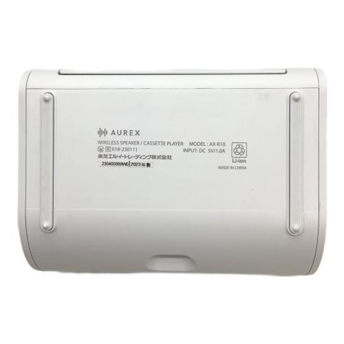 TOSHIBA(トウシバ) ワイヤレススピーカー/カセットプレイヤー AUREX AX-R10