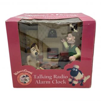 Wallace&Gromit (ウォレスアンドグルミット) Talking Radio Alarm Clock  ※ラジオ機能故障有