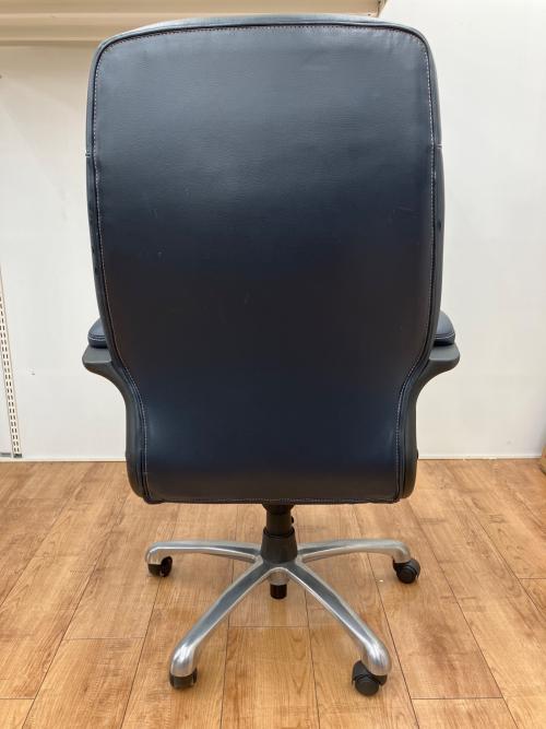 ITOKI (イトーキ) カテドラチェアYJ3Hタイプ ハイバック ネイビー