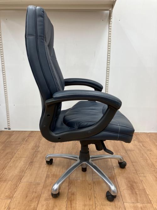 ITOKI (イトーキ) カテドラチェアYJ3Hタイプ ハイバック ネイビー