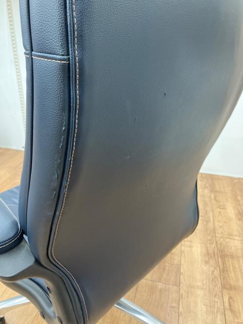 ITOKI (イトーキ) カテドラチェアYJ3Hタイプ ハイバック ネイビー