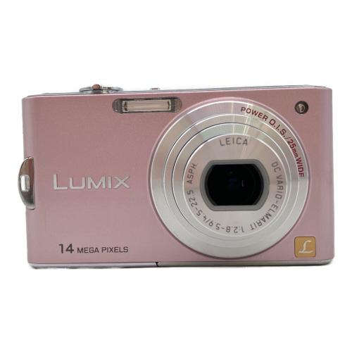 極美品✨ Panasonic LUMIX FX66 ピンク 元箱 説明書付き Panasonic (パナソニック) LUMIX DMC-FX66 コンパクトデジタルカメラ