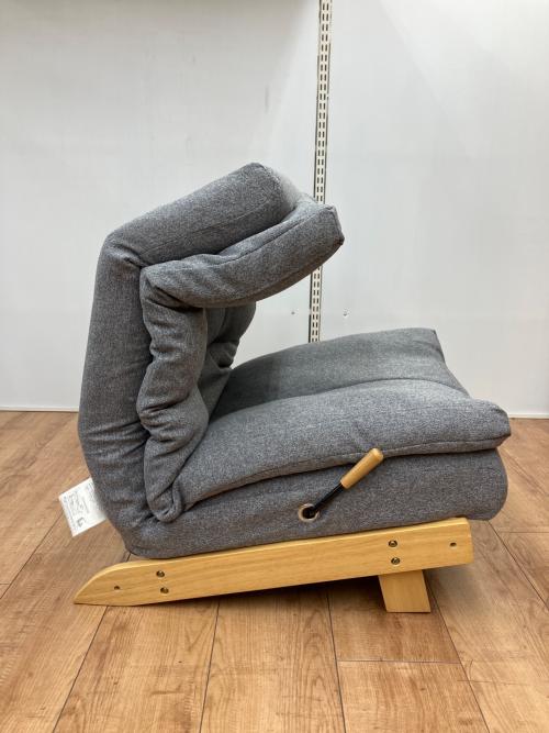 ニトリ　リクライナーソファ　KJ-1 ニトリ リクライナーソファ(KJ-1 GY/NA 左レバー) : ニトリ