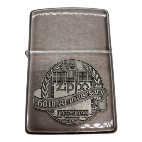 Zippo 60th Anniversary ライター　1992年 zippo 60th Anniversary 1個缶 1992年製造 - zippo-LAND G.