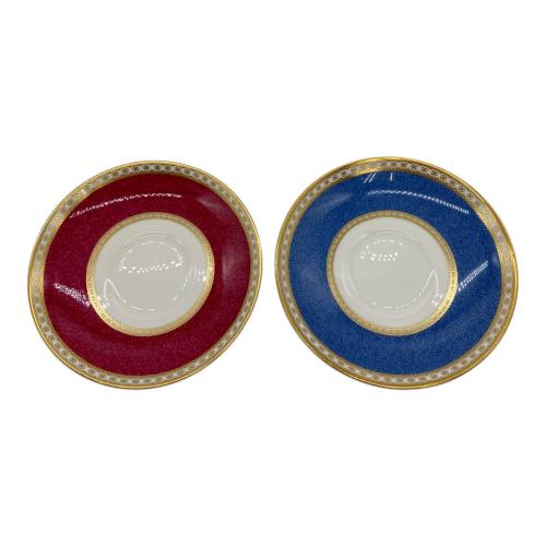 Wedgwood (ウェッジウッド) ユーランダー パウダーブルー＆パウダールビー カップ&ソーサー 2Pセット