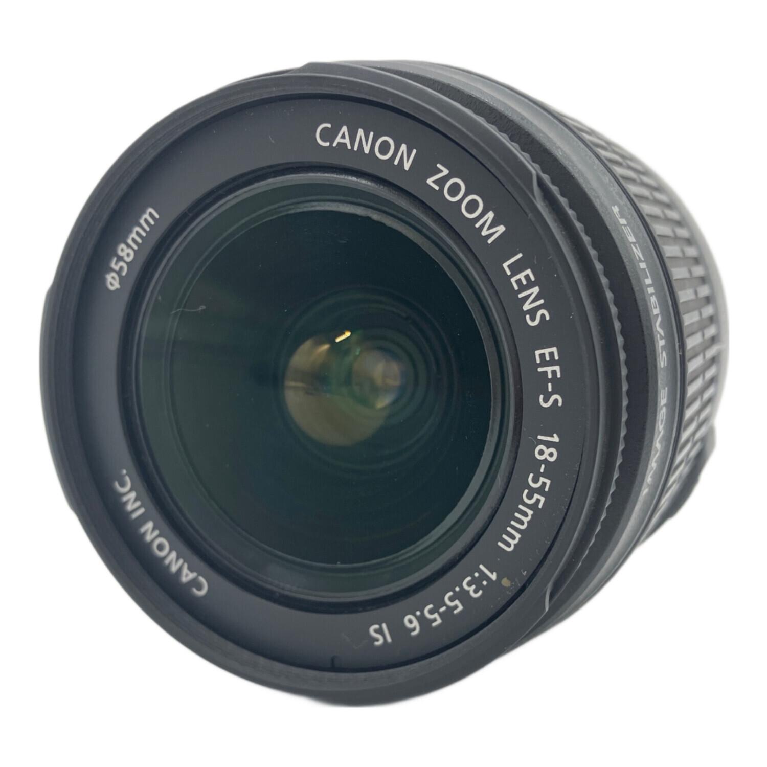 CANON (キヤノン) ズームレンズ EF-S18-55mm F3.5-5.6 IS｜トレファク