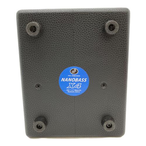Phil Jones Bass (フィルジョーンズ) 小型アンプ NANOBASS X4 PSNX40000002129