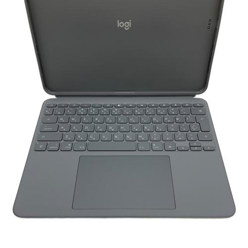 LOGICOOL (ロジクール) COMBO TOUCH iPad Air用キーボードケース iPad Air 13インチ(M2)対応 IK1277GRA