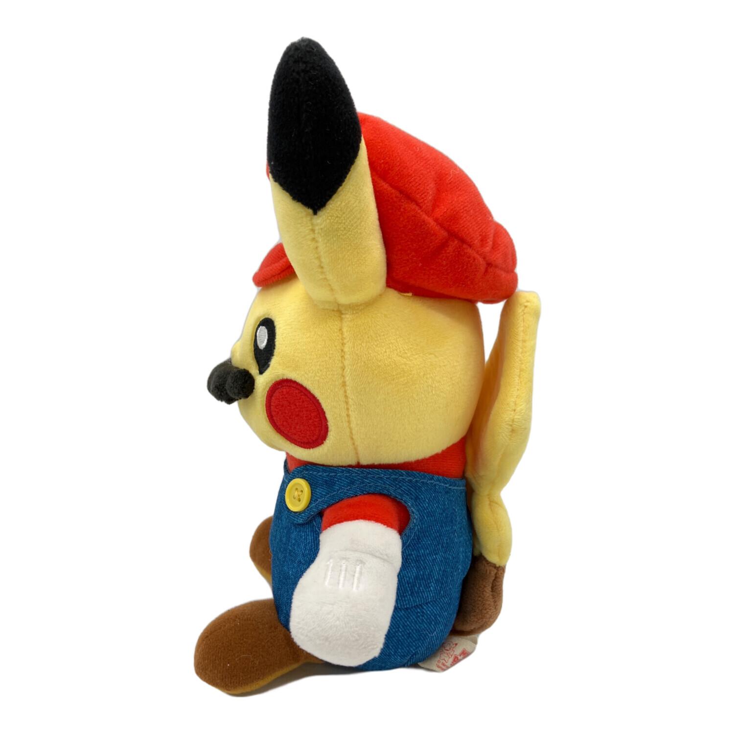 マリオピカチュウ ぬいぐるみ Amazon.co.jp: ポケモンセンター オリジナル ぬいぐるみ マリオ