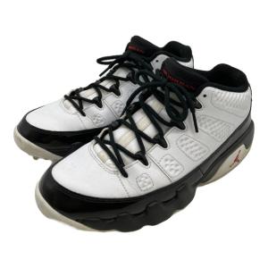 NIKE (ナイキ) ゴルフシューズ Air Jordan 9 Golf "White/Black/True Red" FJ5934-100 26cm
