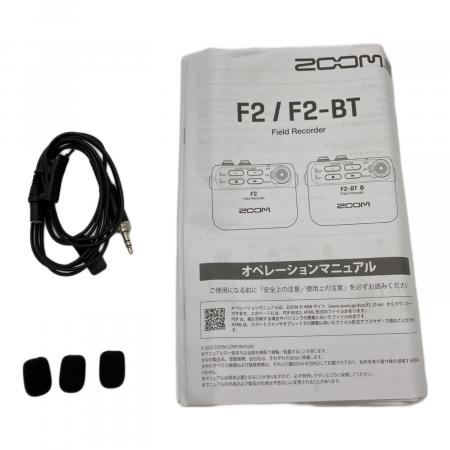 ZOOM (ズーム) フィールドレコーダー F2-BT｜トレファクONLINE