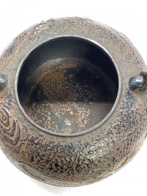 南部鉄器 鉄瓶 雲竜型 1.4L