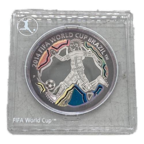 FIFA WORLD CUP BRAZIL 2014 記念コインセット 銀貨3種+公式記念メダル