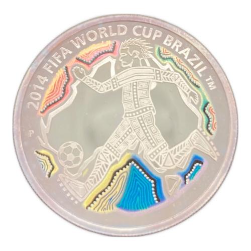 FIFA WORLD CUP BRAZIL 2014 記念コインセット 銀貨3種+公式記念メダル