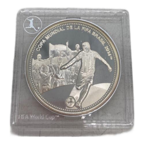 FIFA WORLD CUP BRAZIL 2014 記念コインセット 銀貨3種+公式記念メダル