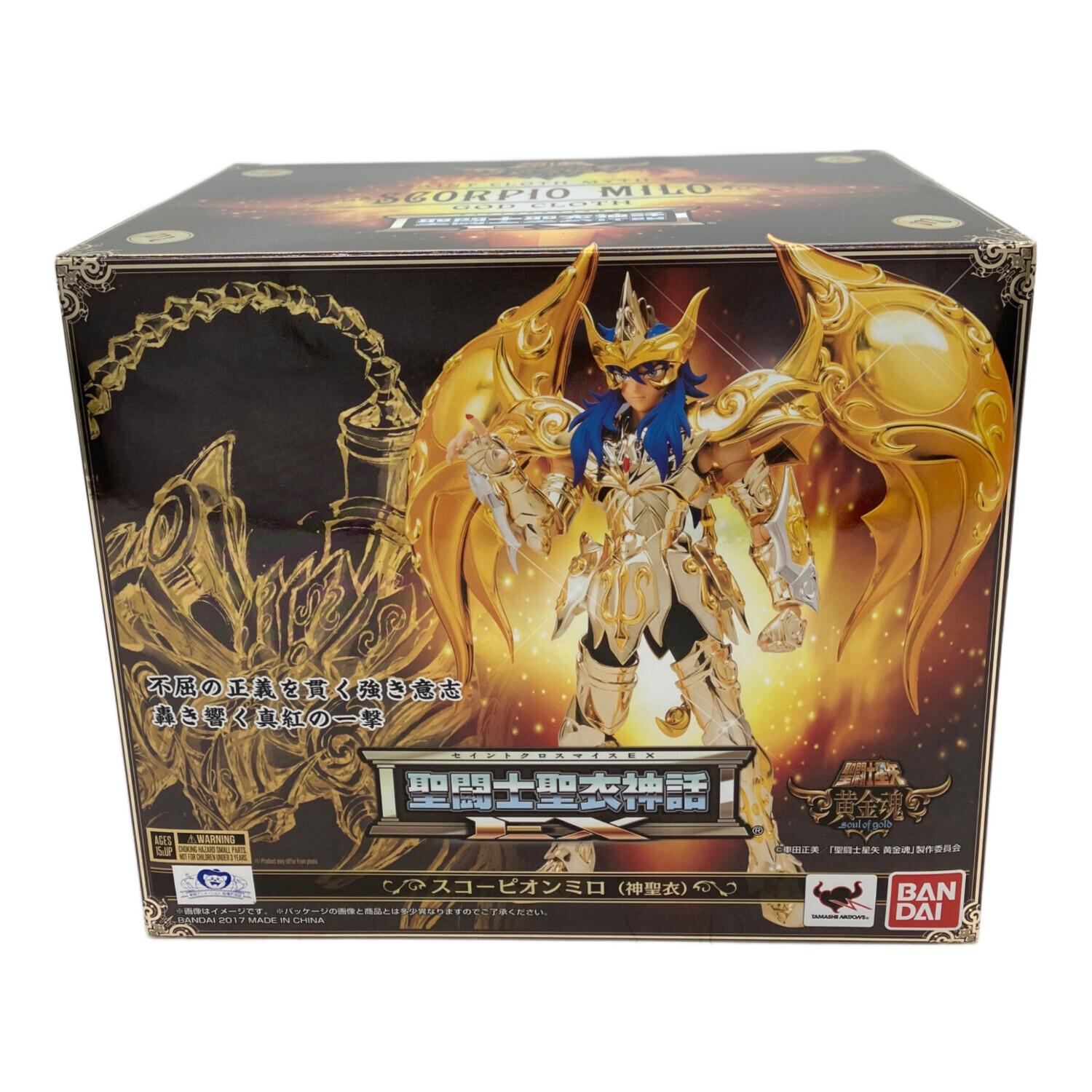 バンダイ 聖闘士聖衣神話EX スコーピオン ミロ 神聖衣 黄金聖闘士 とろ＋ひまつぶし | 聖闘士聖衣神話EX ： スコーピオンミロ（神聖衣