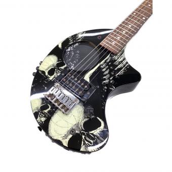 FERNANDES (フェルナンデス) DIGI-ZO HYPER Skull 専用ストラップ・バッテリーボックス付属