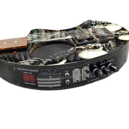 FERNANDES (フェルナンデス) DIGI-ZO HYPER Skull 専用ストラップ・バッテリーボックス付属