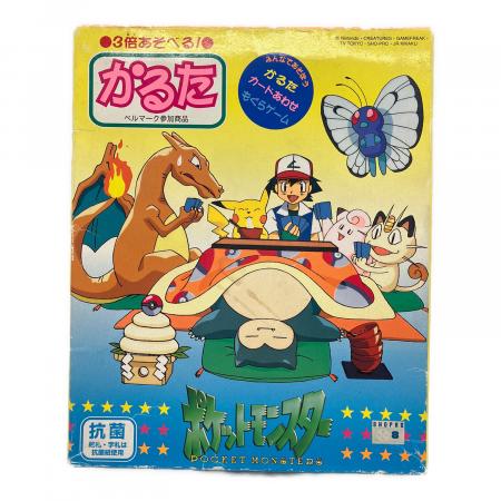 トミー ポケットモンスター 3倍あそべる！ かるた カードゲーム ※現状