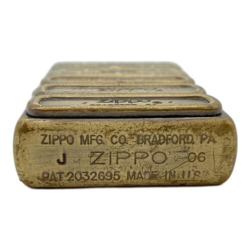 ZIPPO (ジッポ) 歴代ボトムプレートデザイン ZIPPO 2006年製