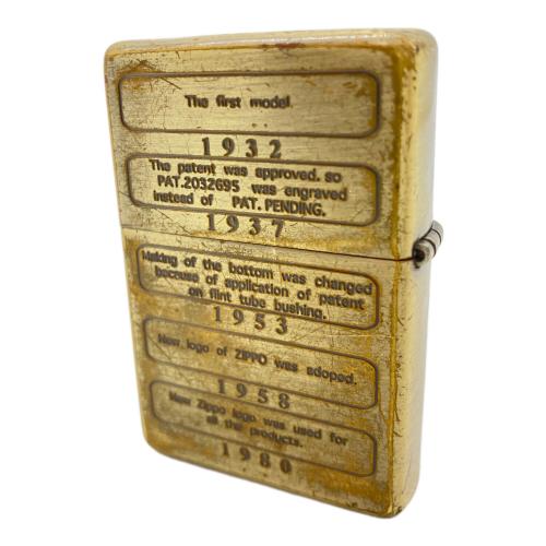 ZIPPO (ジッポ) 歴代ボトムプレートデザイン ZIPPO 2006年製