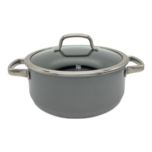 WMF (ヴェーエムエフ) フィージョンテック ミネラル ローキャセロール 24CM グレー