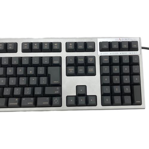 Topre(トウプレ) REAL FORCE For Mac キーボード R2-JPVM-BK/AGCM01