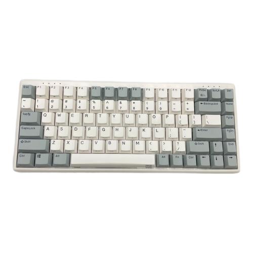 NIZ (ニズ) MINI84 WHITE Pro 静電容量無接点方式キーボード Mini84EC(S)Ble/35gf