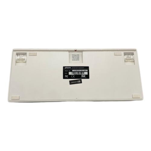 NIZ (ニズ) MINI84 WHITE Pro 静電容量無接点方式キーボード Mini84EC(S)Ble/35gf