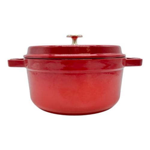 Staub (ストウブ) ピコ・ココット・ラウンド 22cm レッド